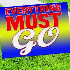 Everything in Closet must go! Having a yard sell in the next few weeks.